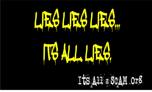 LIES 3x5” sticker